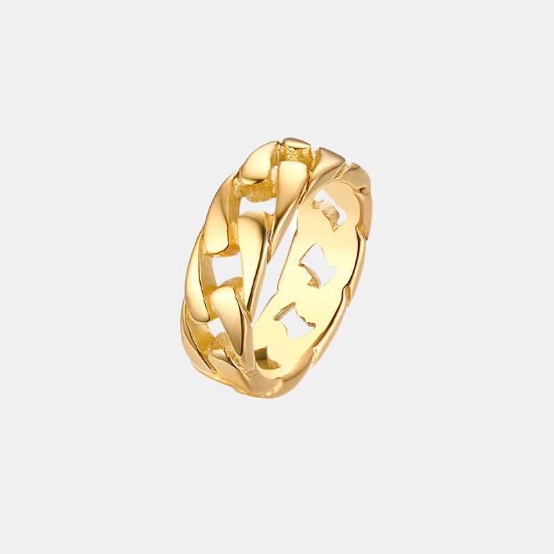 Cuban Majesty Ring - Gold