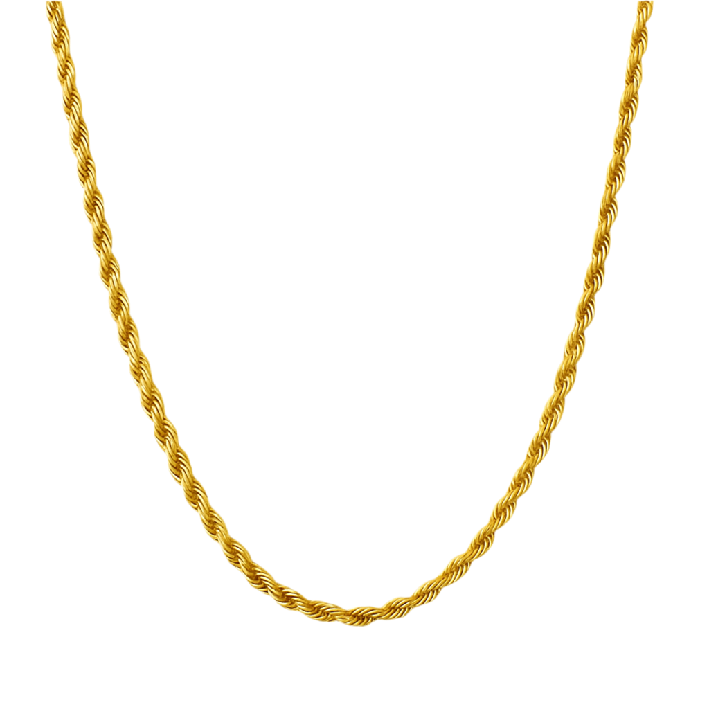 Rope Necklace - Gold
