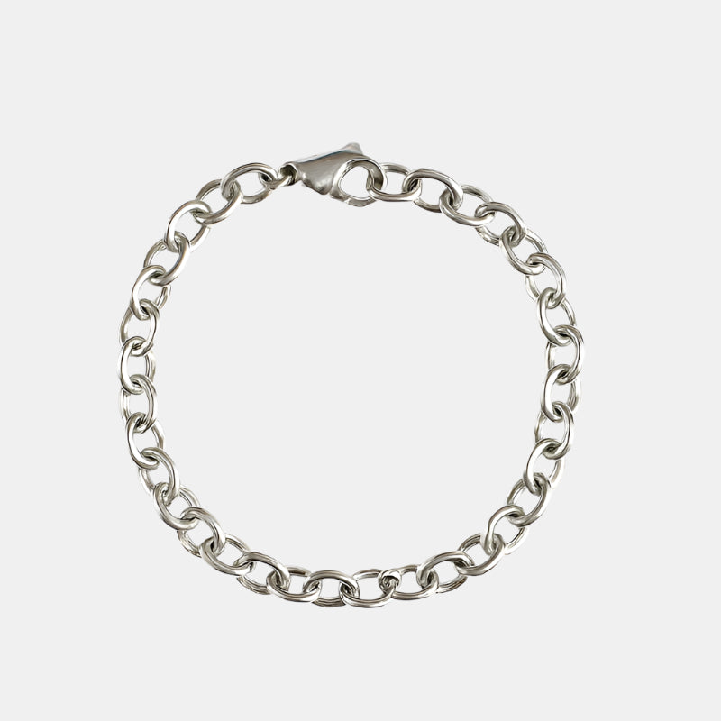 Cable Bracelet - Silver