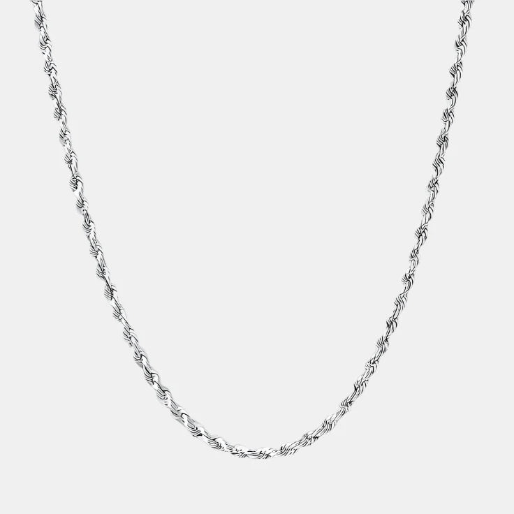 Rope Necklace - S925 Silver