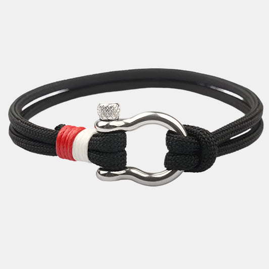 Leather Shackle Cuff