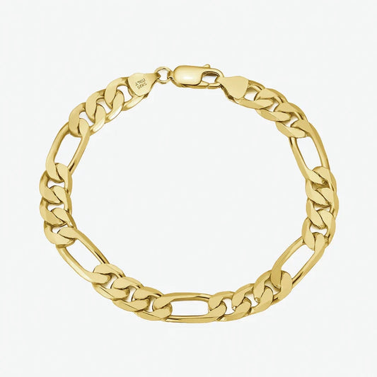 Figaro Bracelet - Gold