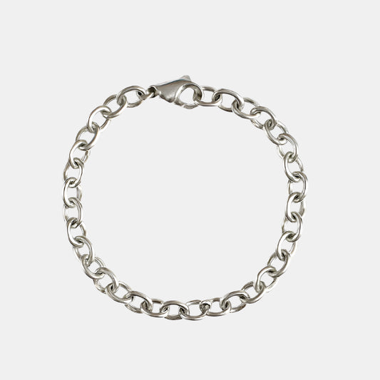 Cable Bracelet - Silver