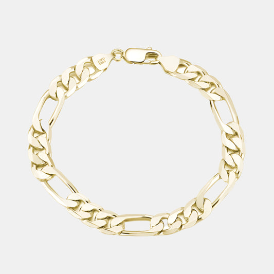 Figaro Bracelet - Gold