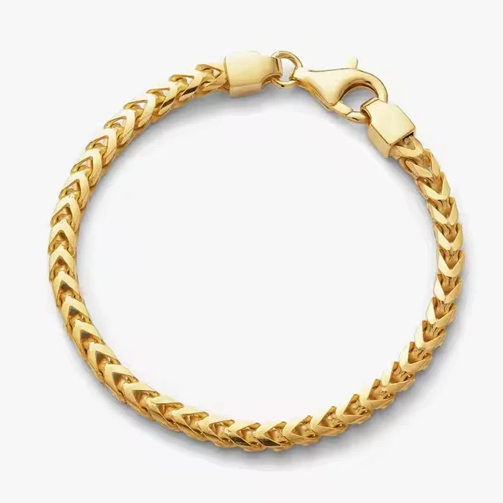 Wheat Bracelet - Gold