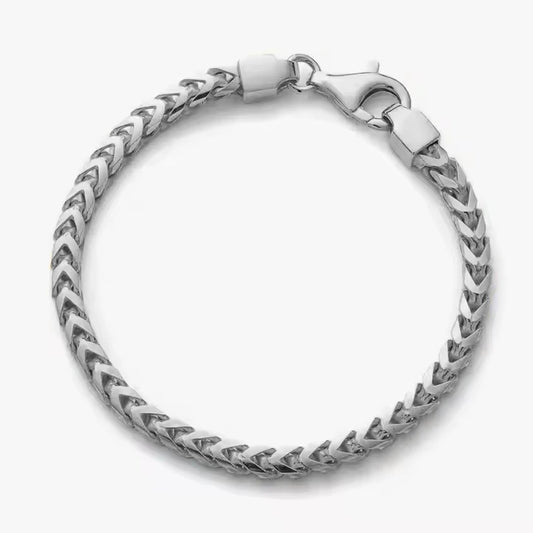 Wheat Bracelet - Silver