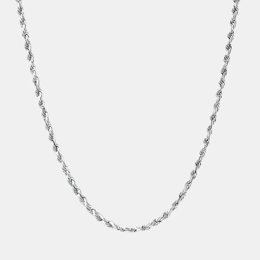 Rope Necklace - S925 Silver
